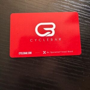 CycleBar $150 gift card